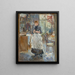 w jadalni - Berthe Morisot — oprawiony obraz na ścianie
