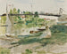 Most na Oise - Berthe Morisot — widok dzieła