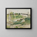 Most na Oise - Berthe Morisot — oprawiony obraz na ścianie