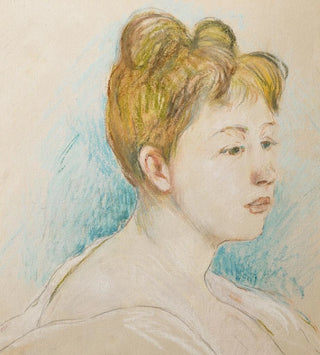 Mademoiselle P - Berthe Morisot — widok dzieła