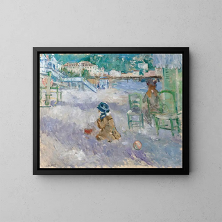 Berthe Morisot - Plage De Nice.webp