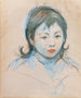 Portret dziecka Charly Thomas - Berthe Morisot — widok dzieła