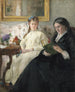 Matka i siostra artysty - Berthe Morisot — widok dzieła