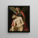Anioła Pietà - Boccaccino — oprawiony obraz na ścianie