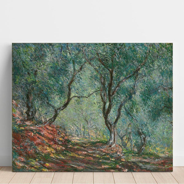 Reprodukcja obrazu Drzewo oliwne w ogrodzie Moreno - Claude Monet