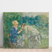 Reprodukcja obrazu Las Bois de Boulogne - Berthe Morisot