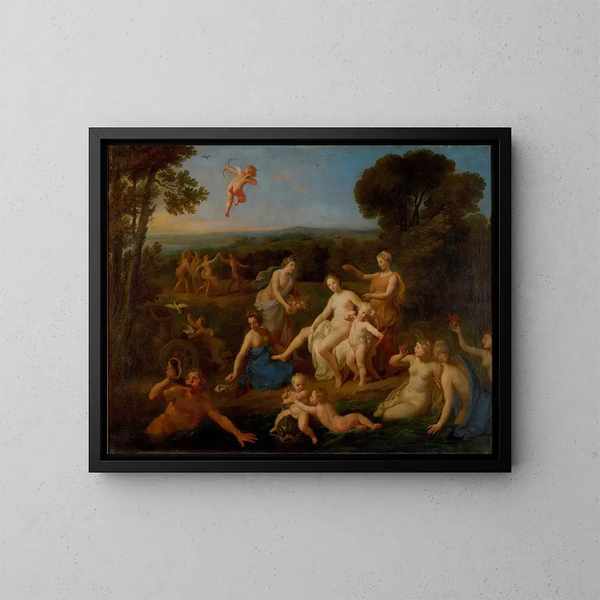 La Toilette de Vénus - Bon Boullogne — oprawiony obraz na ścianie