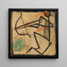 Bonhommes z strzałą i łukiem - Egon Schiele — oprawiony obraz na ścianie