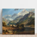 Reprodukcja obrazu Bonneville, Savoie - Joseph Mallord William Turner