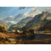Reprodukcja obrazu Bonneville, Savoie - Joseph Mallord William Turner