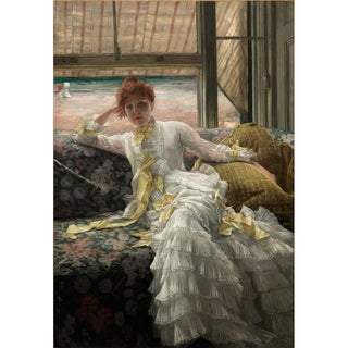 Bord de mer - James Tissot | Reproduction Tableau Décoration murale affiche copie