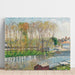 Reprodukcja obrazu Bords du Loing à Moret - Camille Pissarro