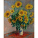Reprodukcja obrazu Bukiet słoneczników - Claude Monet