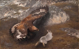 Bruno Liljefors - Eagle and Hare.webp