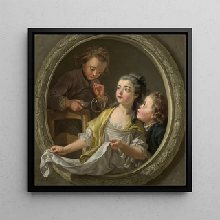 Bulles de savon - Charles Amde Philippe Van Loo