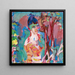 Buste d'une fille de couleur - Albert Müller — oprawiony obraz na ścianie
