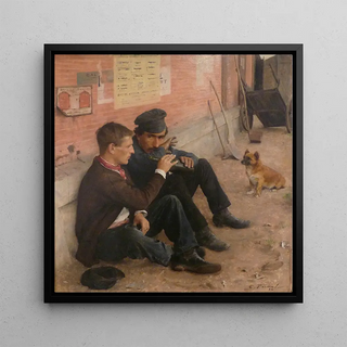 Buveurs - Émile Friant