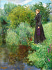 L'été dernier, les choses étaient plus vertes - Byam Shaw — widok dzieła