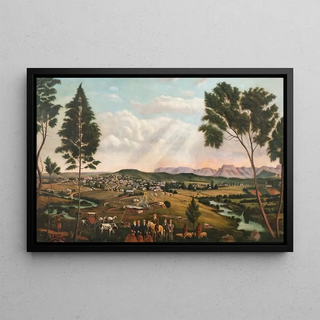 Caesar Carl Hans Henkel - Panoramic view of Umtata and the Drakensberg Mountains Eastern Province.webp