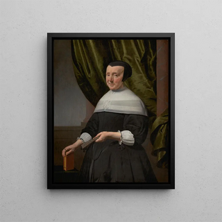 Caesar Van Everdingen - Portrait of a woman.webp