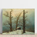 Reprodukcja obrazu Cairn sous la neige - Caspar David Friedrich
