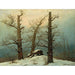 Reprodukcja obrazu Cairn sous la neige - Caspar David Friedrich