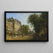 Boulevard Montmartre - Caleb Robert Stanley — oprawiony obraz na ścianie