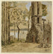 Calvaire breton - Eugène Boudin — widok dzieła