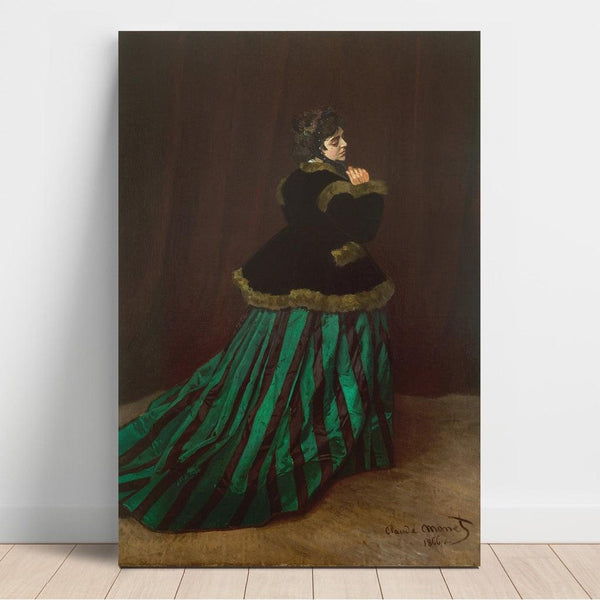 Reprodukcja obrazu Camille (La Femme à la robe verte) - Claude Monet