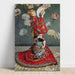 Reprodukcja obrazu Camille Monet w stroju japońskim - Claude Monet