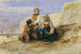 Dzieci rybaka - Camille Joseph Étienne Roqueplan — widok dzieła