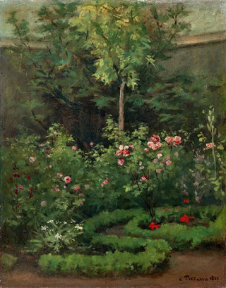 Jedna różanka - Camille Pissarro — widok dzieła