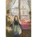 Na oknie na ulicy Trois Frères - Camille Pissarro — widok dzieła