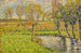 Brzegi rzeki Epte, Éragny - Camille Pissarro — widok dzieła