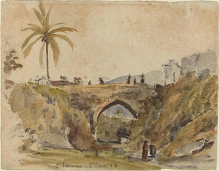 Most w Caracas - Camille Pissarro — widok dzieła