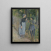 rozmowy - Camille Pissarro — oprawiony obraz na ścianie