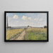 Poranek w czerwcu pod Pontoise - Camille Pissarro — oprawiony obraz na ścianie