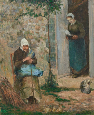 La Charité - Camille Pissarro — widok dzieła