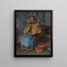 La Mère Gaspard Pontoise - Camille Pissarro — oprawiony obraz na ścianie