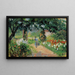 L'Allée du jardin d'Éragny - Camille Pissarro — oprawiony obraz na ścianie
