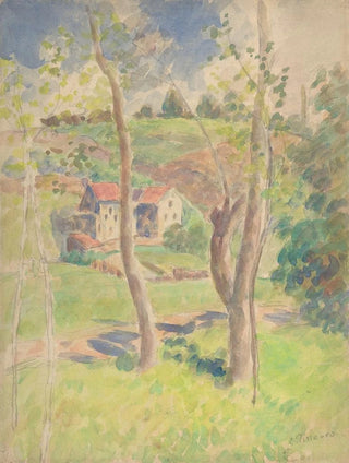 pejzażowy - Camille Pissarro — widok dzieła