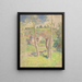 pejzażowy - Camille Pissarro — oprawiony obraz na ścianie