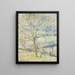 Le Grand Noyer gelé blanc Éragny - Camille Pissarro — oprawiony obraz na ścianie