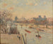 Le Louvre - Camille Pissarro — widok dzieła