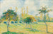 Pommiers, efekt jesieni - Camille Pissarro — widok dzieła