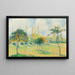 Pommiers, efekt jesieni - Camille Pissarro — oprawiony obraz na ścianie