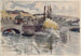 Most Corneille w Rouen - Camille Pissarro — widok dzieła