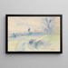 Pontoise - Camille Pissarro — oprawiony obraz na ścianie