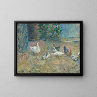 Camille Pissarro - Poulailler  la maison rouge Pontoise.webp