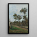 Reprodukcja obrazu Droga do Louveciennes - Camille Pissarro